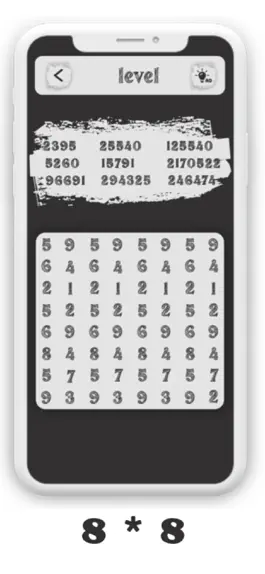 Game screenshot Number Search - Lite mod apk
