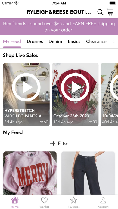 RYLEIGH&REESE BOUTIQUE Screenshot