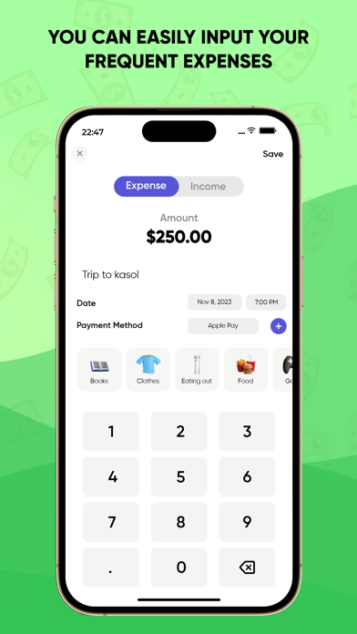 TrackMyMoney - Money Tracker Screenshot