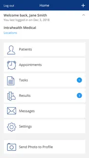 profile provider portal iphone screenshot 1