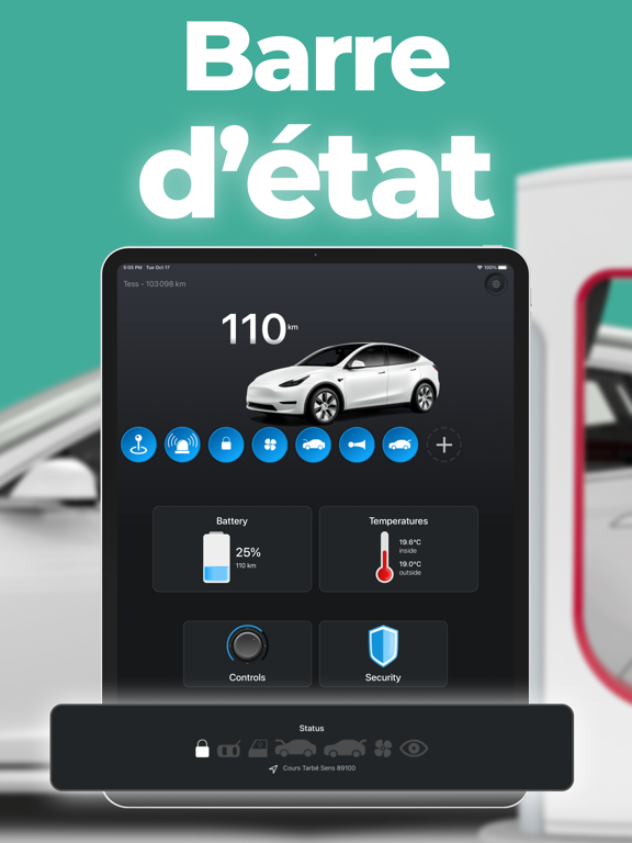 Screenshot #5 pour Teslamote : remote for Tesla