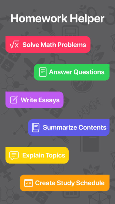 Screenshot #1 pour AI Homework Helper: AiTutor