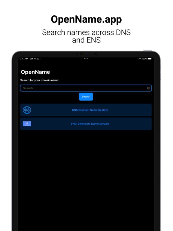 NeuraName: Search domain names