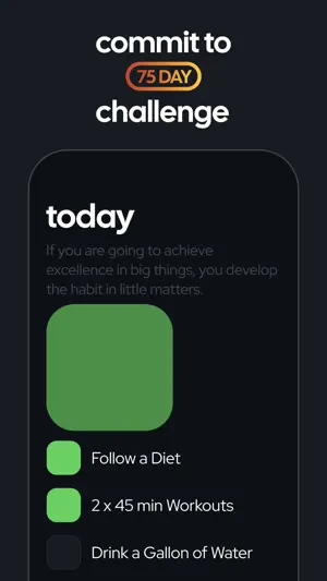 Commit: Everyday Consistency screenshot 2