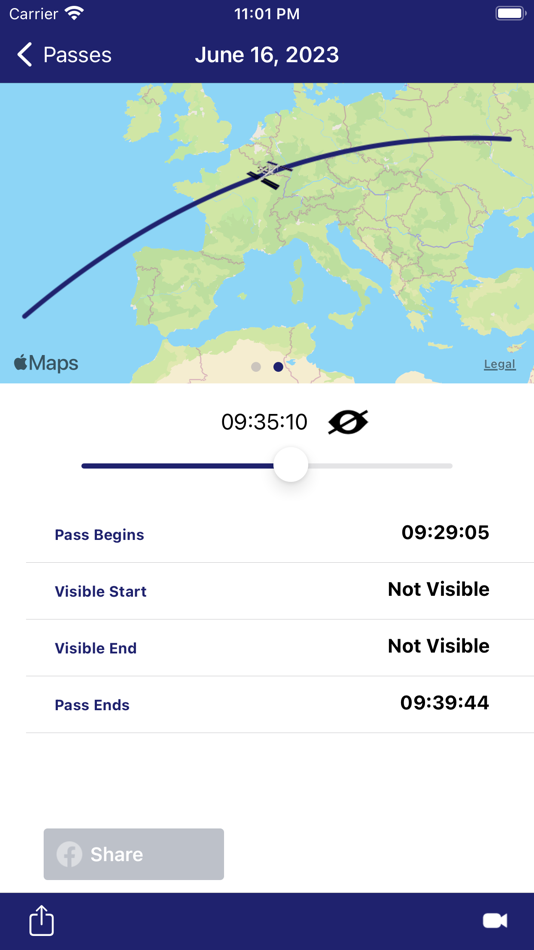 #4. Sat Seeker ISS Tracker (iOS) 由: Nathan Randle