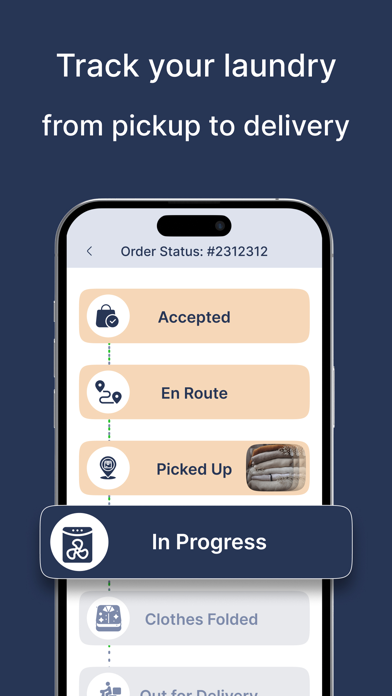 Clotheslyne On-Demand Laundry Screenshot