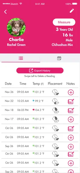 Game screenshot Mella Thermometer apk