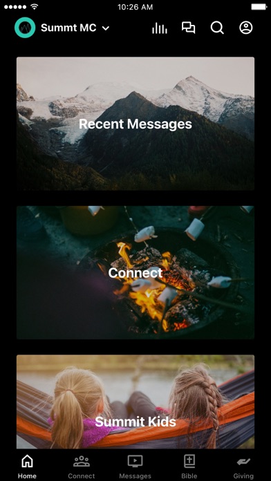 Summit Ministry Center Screenshot