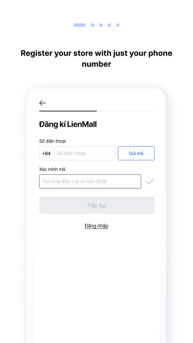 Lienmall Seller Center Screenshot