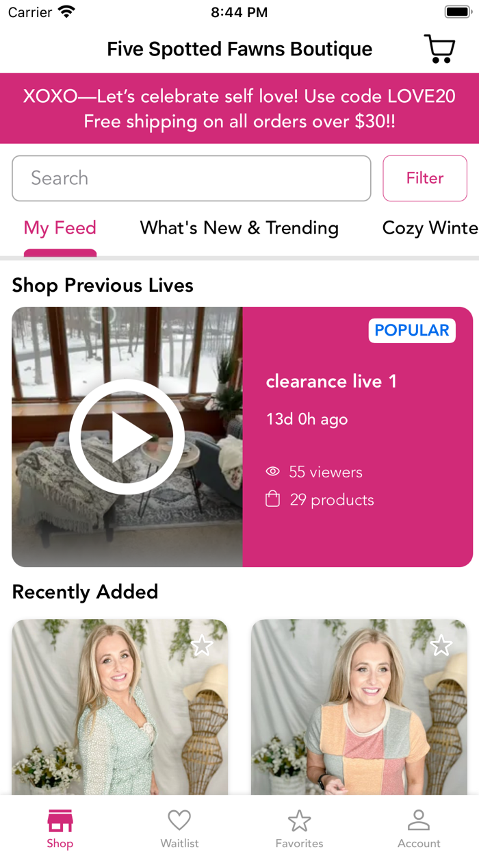 Five Spotted Fawns Boutique