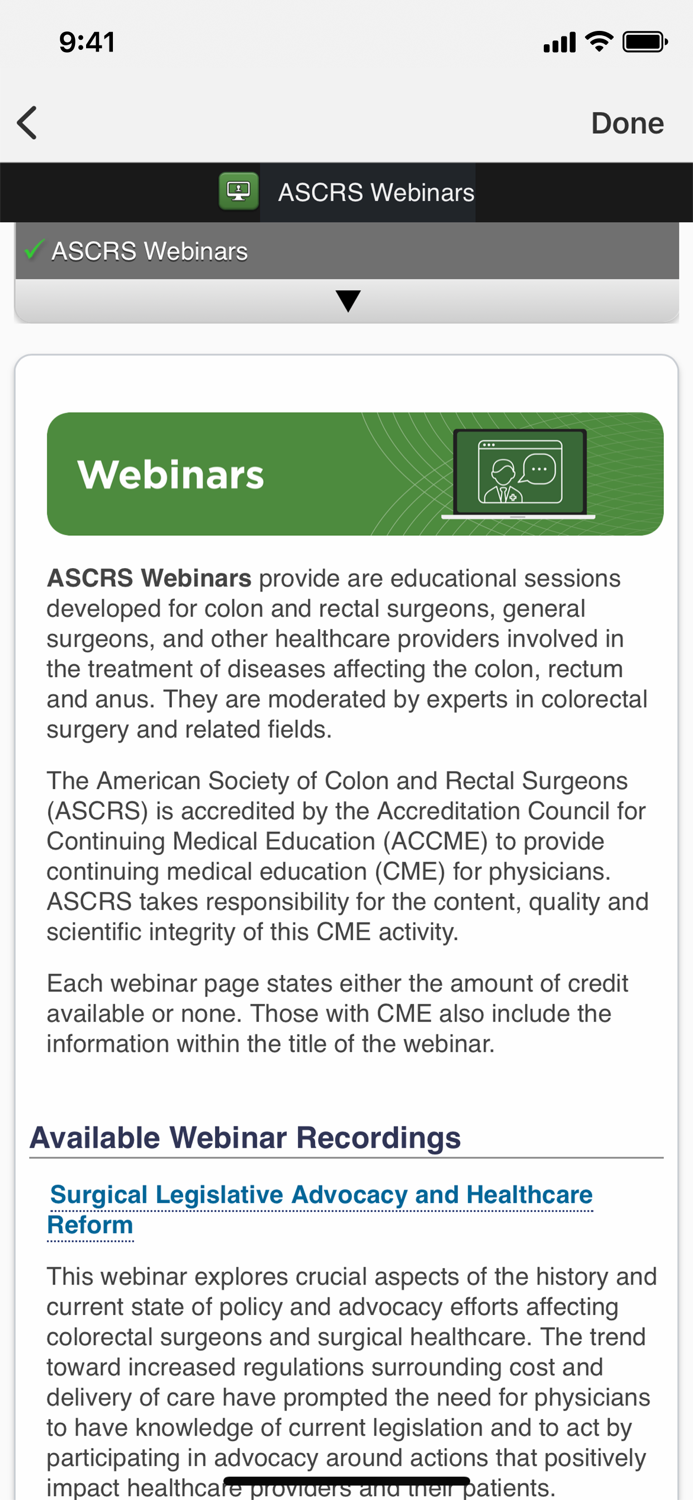 ASCRS-U Colorectal Surgery