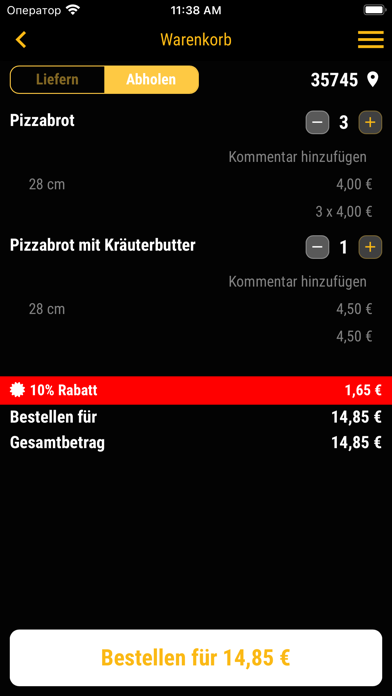 Pizzeria Maro Screenshot