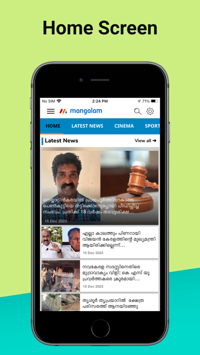 Mangalam Online Screenshot