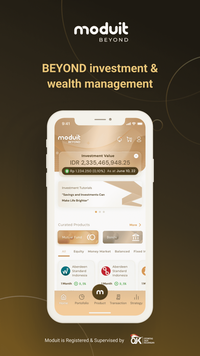 Moduit: Mutual Fund & Bond Screenshot