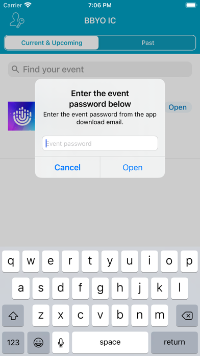 BBYO International Convention Screenshot