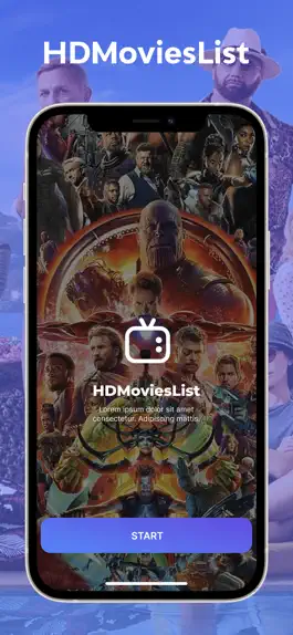 Game screenshot HD Movies List mod apk