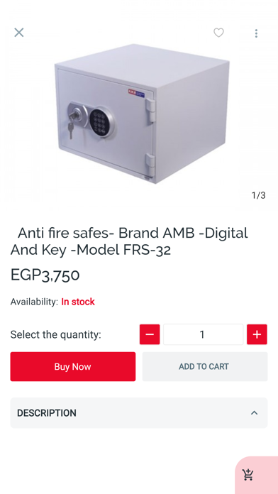 AMB Safes Screenshot