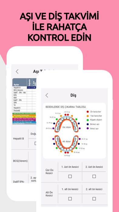 Bebek Gelişimi Takibi Screenshot