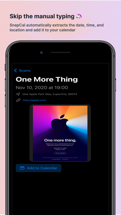 SnapCalendar Screenshot