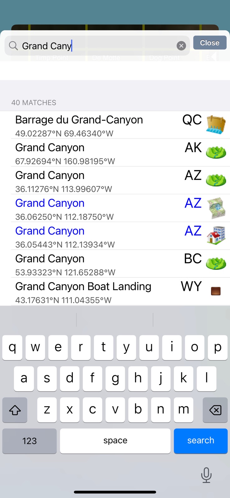 Topo Maps iphone screenshot 3