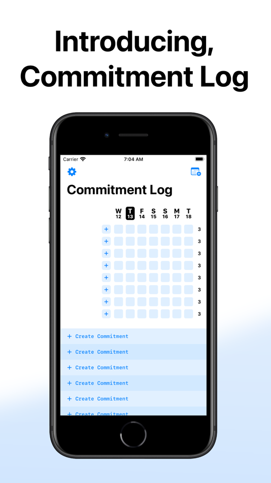 #1. Commitment Log (iOS) Ved: Max Chiasson