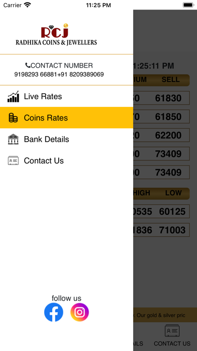 Radhika Coins and Jewellers Screenshot
