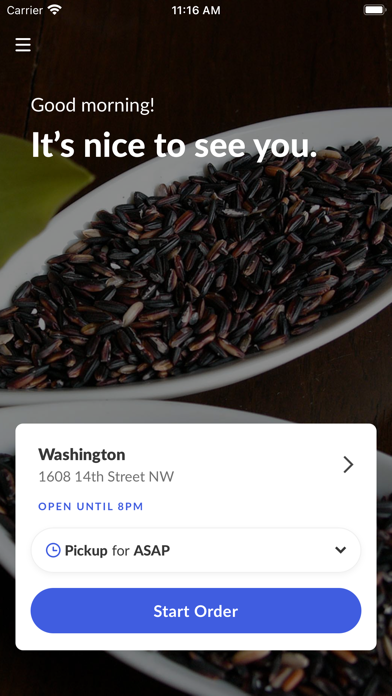 Rice Restaurant Screenshot