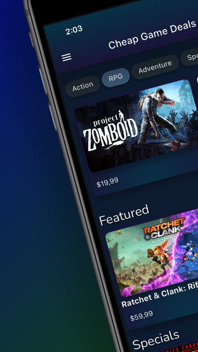 Cheap Game Deals Screenshot