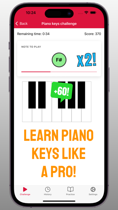 PianoTouch Express Screenshot