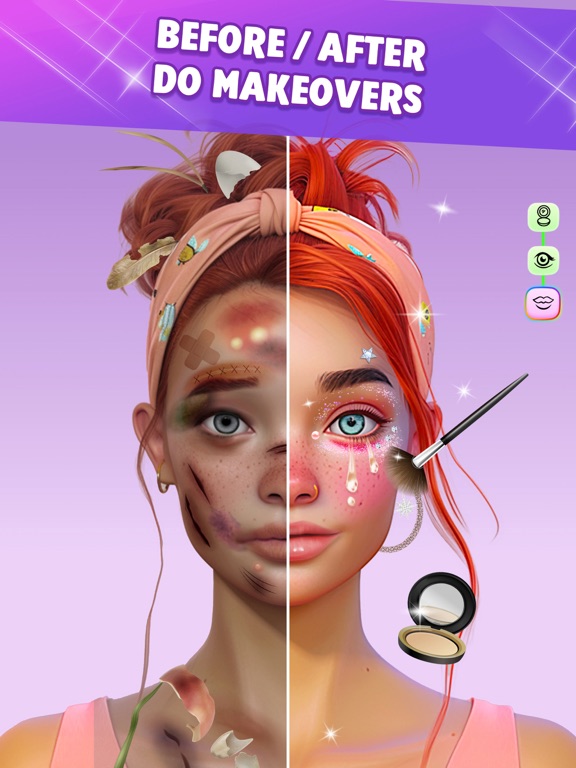 ASMR Makeup Fun: Makeover Gameのおすすめ画像2