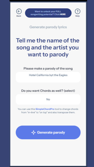 LyricLabLite Screenshot