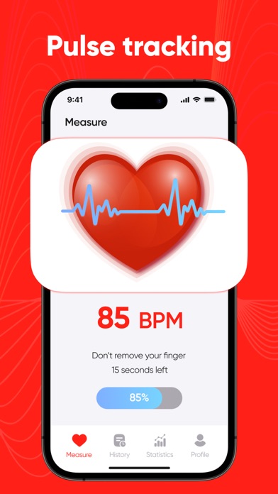 Heart Rate Monitor BPM counter Screenshot