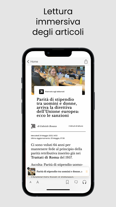 Il Messaggero Mobile Screenshot