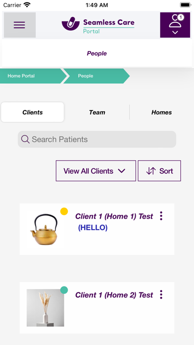 Seamless Care Screenshot