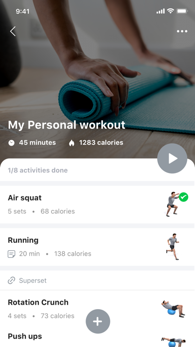 B Experience App Screenshot