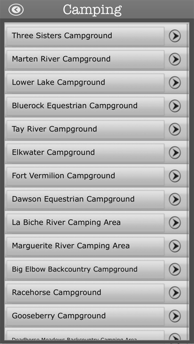 Canada Camping & Trails,Parks Screenshot