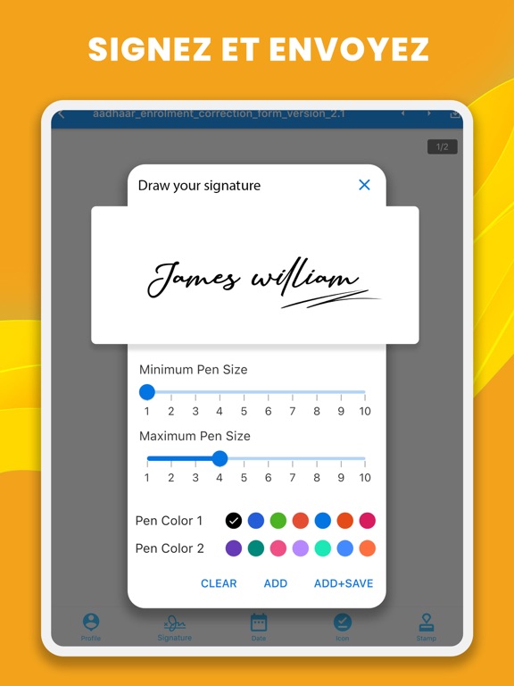 Screenshot #6 pour Modifier PDF - Signer, remplir