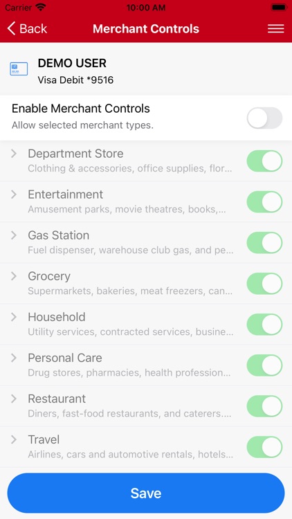 Freedom CU (UT) Card App