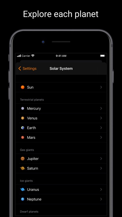 8Planets: Solar System Viewer