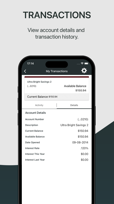 Sterling Federal Bank Screenshot