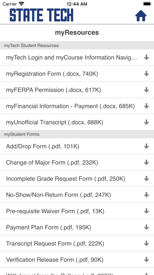 #3. myTech-State Technical College (iOS) 由: Jenzabar, Inc.