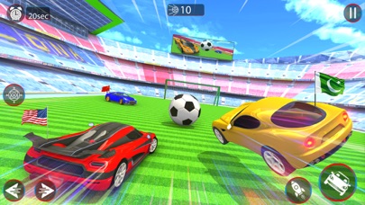 Rocket Car Soccer League Mania Screenshot