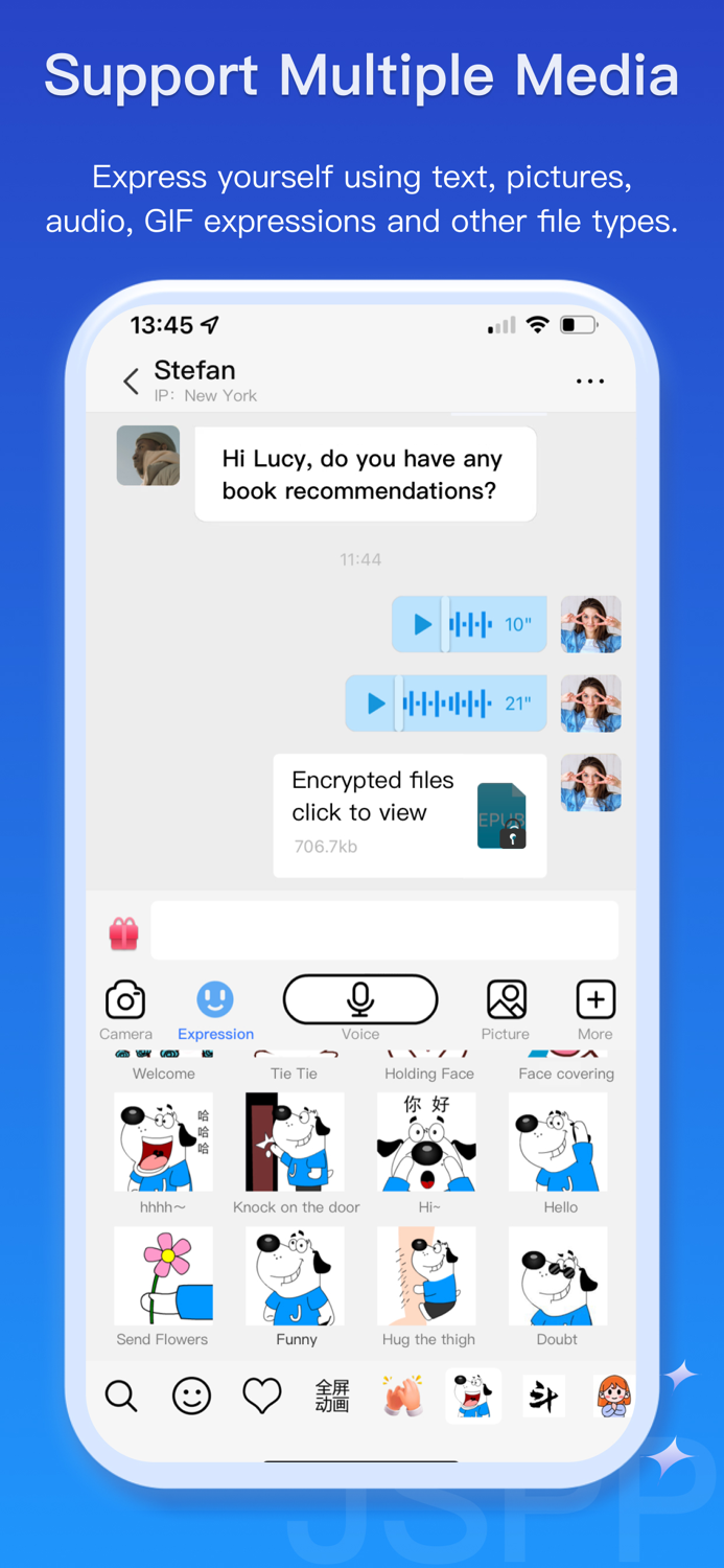 JSPP Messenger-anonymous chat