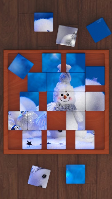 Number Wood Jigsaw Screenshot