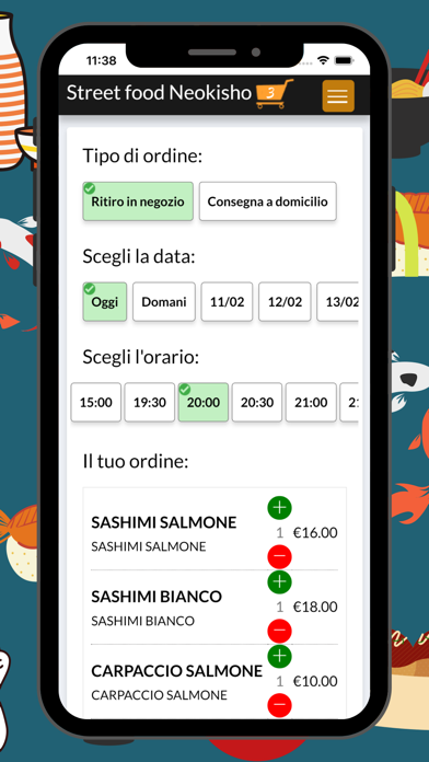 Street food Neokisho Screenshot