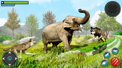 Wolf Simulator Animal Games 3D Screenshot
