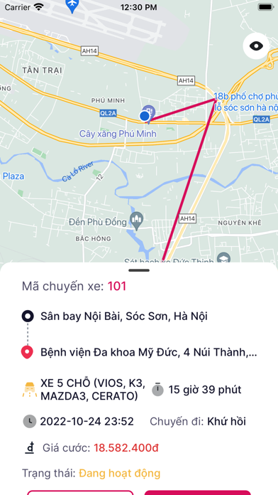 Taxi Nội Bài - Đặt xe nhanh Screenshot