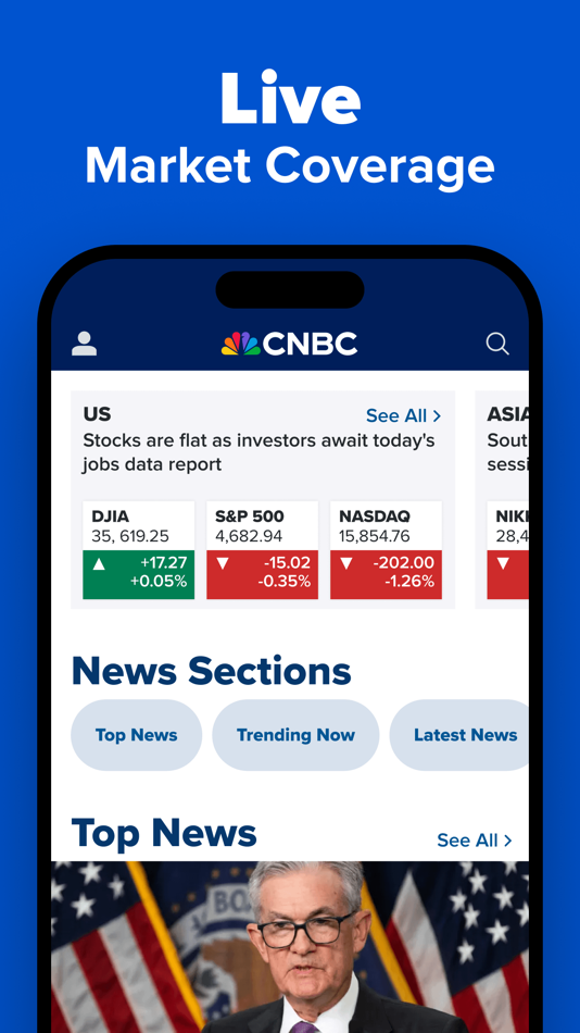 CNBC: Stock Market & Business - 5.49.0 - (iOS)