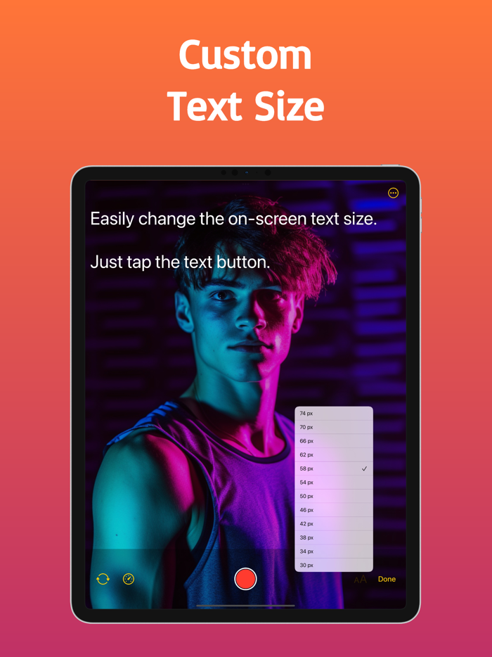 Teleprompter for Video◦