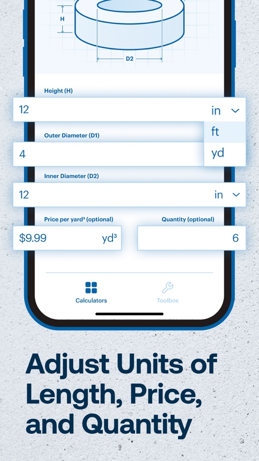 #6. Concrete Calculator - NorthOne (iOS) 由: NorthOne Inc